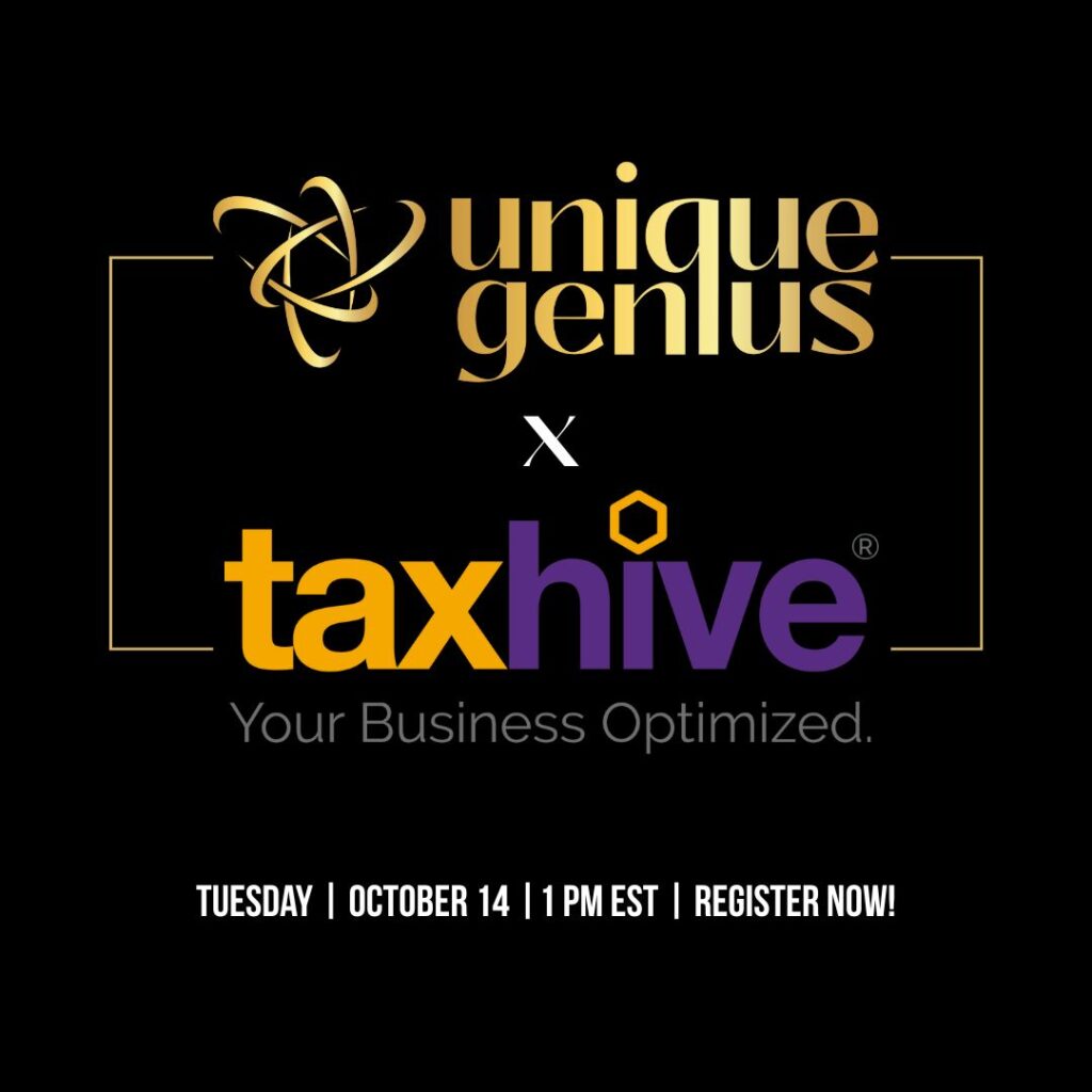 Unique Genius + Tax Hive - Unique Genius